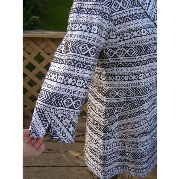 New NINE WEST sz M Silk blend Lightweight coat - Picture 5 of 8